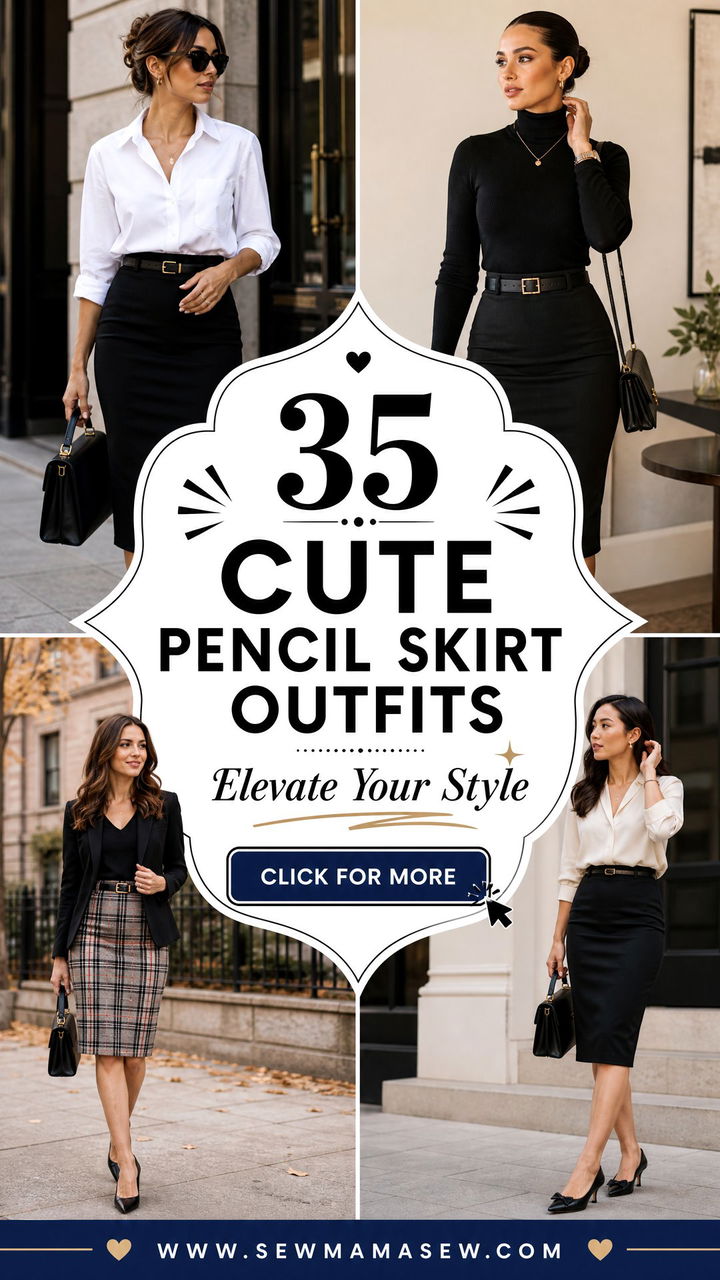 35 Cute Pencil Skirt Outfits to Elevate Your Style - 35 Cute Pencil Skirt Outfits to Elevate Your Style
