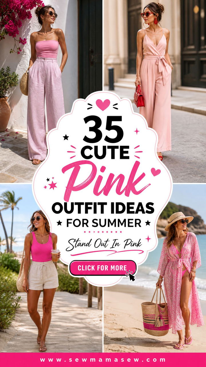 35 Cute Pink Outfit Ideas for Summer to Stand Out - 35 Cute Pink Outfit Ideas for Summer to Stand Out