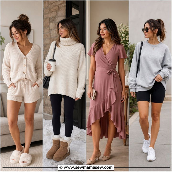 35 Cute Postpartum Outfit Ideas for New Moms to Try