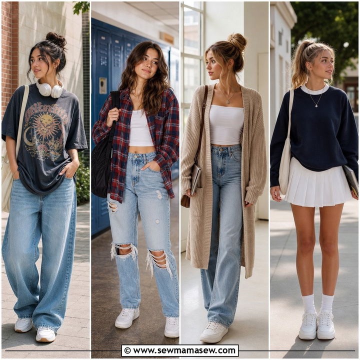 35 Cute School Outfit Ideas for Teens to Rock Daily