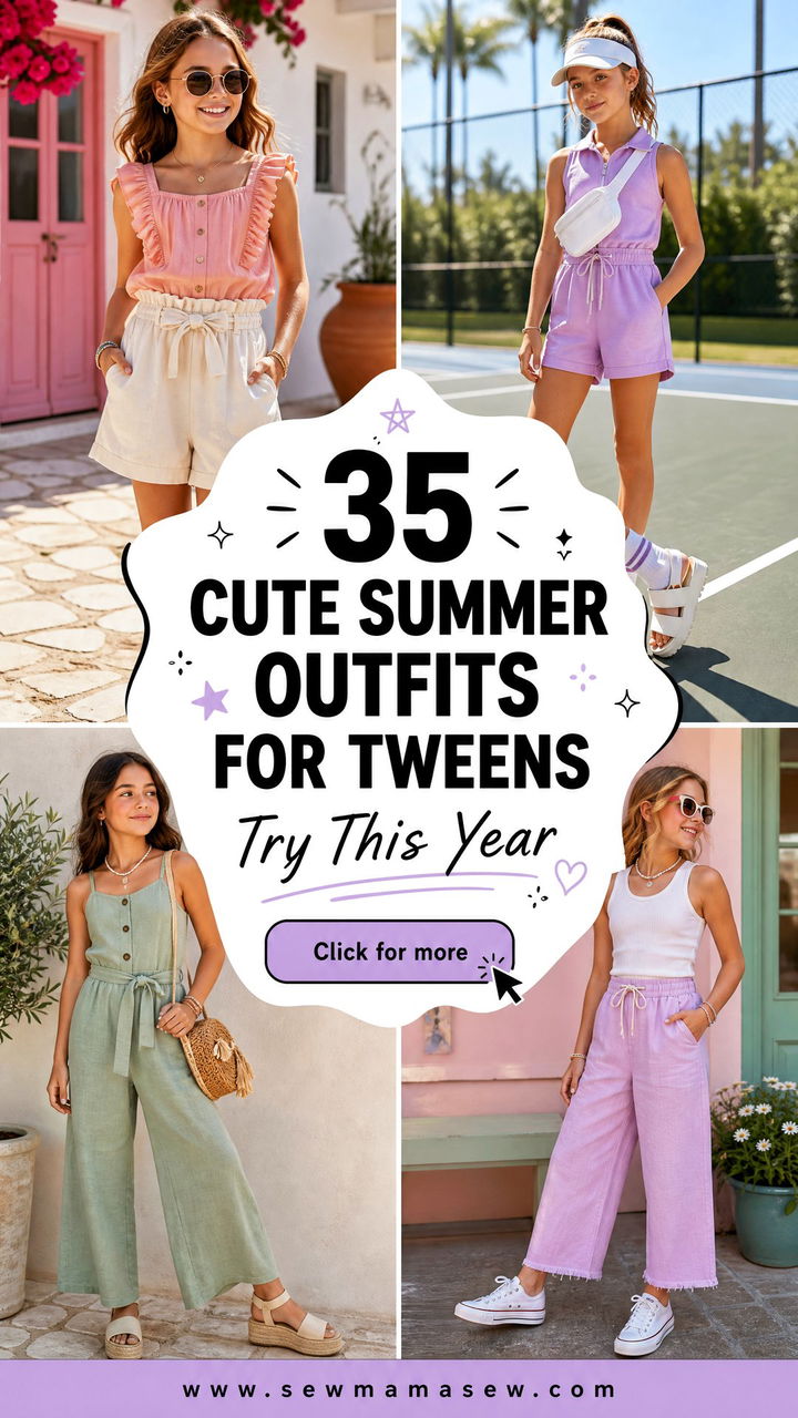 35 Cute Summer Outfits for Tweens to Try This Year - 35 Cute Summer Outfits for Tweens to Try This Year