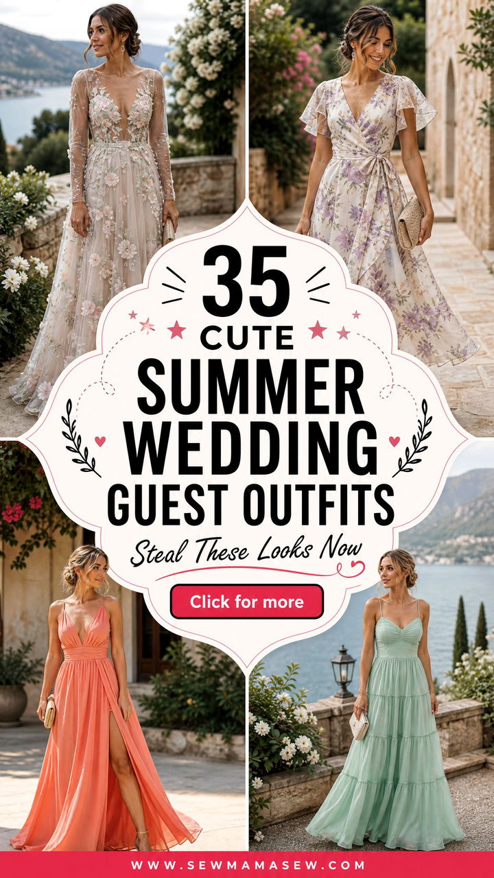 35 Cute Summer Wedding Guest Outfits to Steal Now - 35 Cute Summer Wedding Guest Outfits to Steal Now