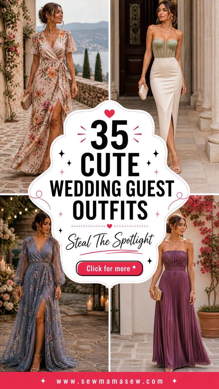 35 Cute Wedding Guest Outfits to Steal the Spotlight - 35 Cute Wedding Guest Outfits to Steal the Spotlight