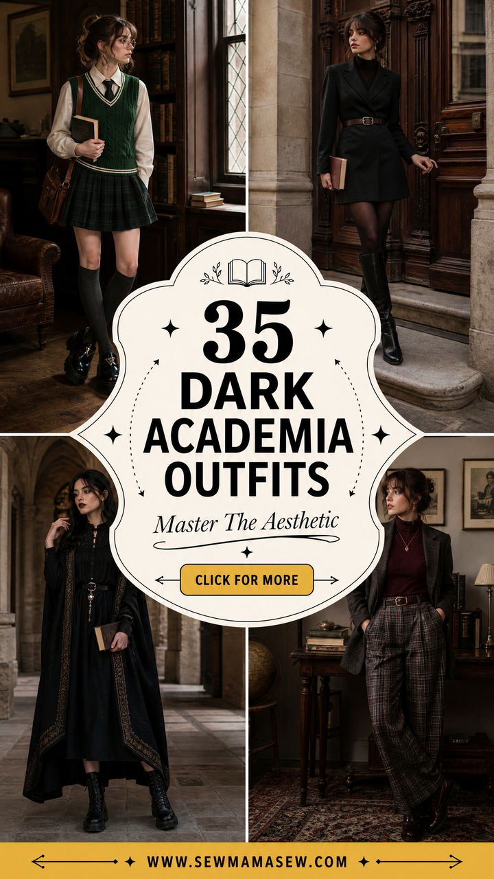 35 Dark Academia Outfits to Master the Aesthetic - 35 Dark Academia Outfits to Master the Aesthetic