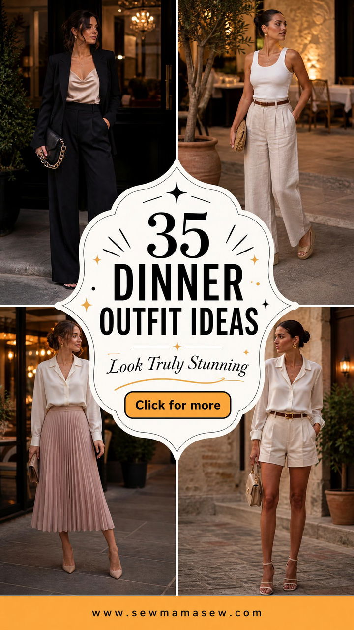 35 Dinner Outfit Ideas for Women to Look Stunning - 35 Dinner Outfit Ideas for Women to Look Stunning