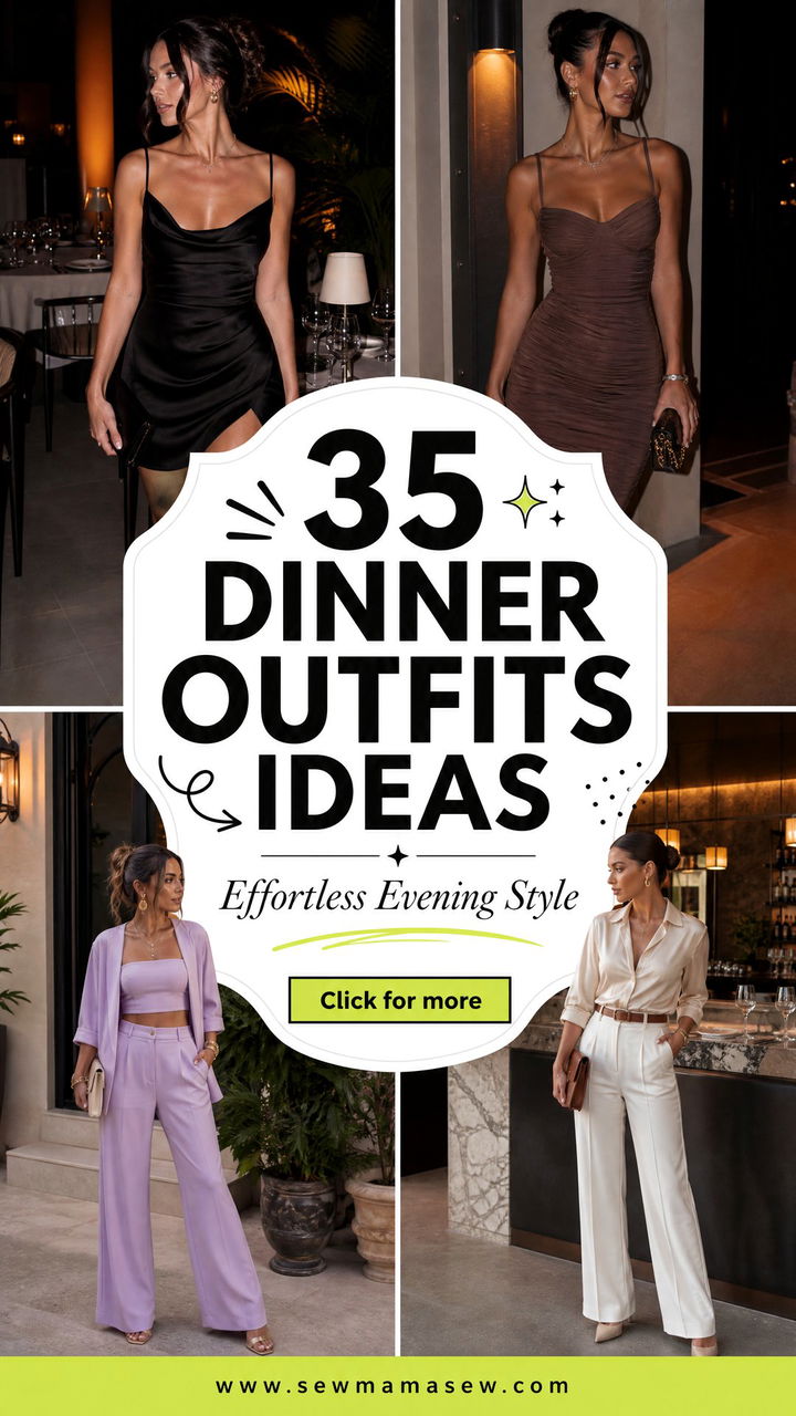 35 Dinner Outfits Ideas for Effortless Evening Style - 35 Dinner Outfits Ideas for Effortless Evening Style