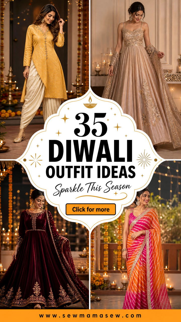 35 Diwali Outfit Ideas to Sparkle This Festive Season - 35 Diwali Outfit Ideas to Sparkle This Festive Season
