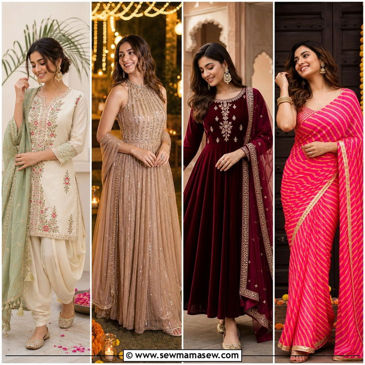35 Diwali Outfit Ideas to Sparkle This Festive Season