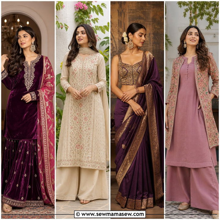 35 Diwali Party Outfit Ideas for a Glam Festive Night
