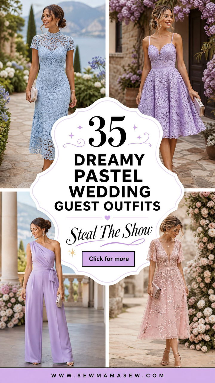 35 Dreamy Pastel Wedding Guest Outfits to Steal the Show - 35 Dreamy Pastel Wedding Guest Outfits to Steal the Show