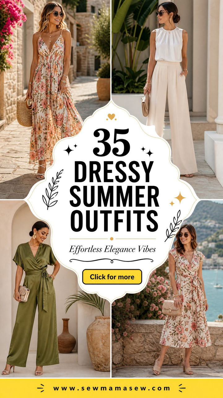 35 Dressy Summer Outfits for Effortless Elegance - 35 Dressy Summer Outfits for Effortless Elegance
