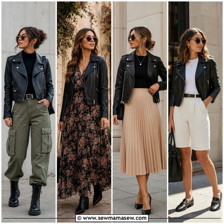 35 Edgy Ways: How to Style a Leather Jacket Like a Pro