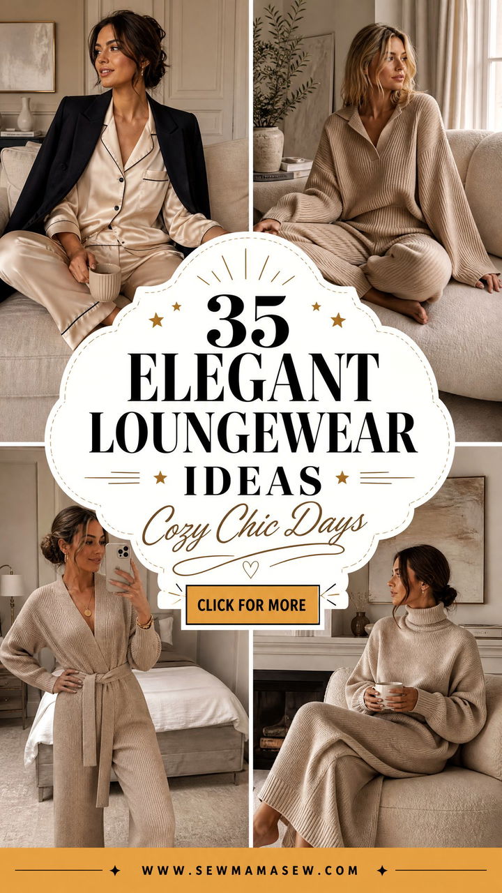 35 Elegant Loungewear Outfit Ideas for Cozy Days - 35 Elegant Loungewear Outfit Ideas for Cozy Days