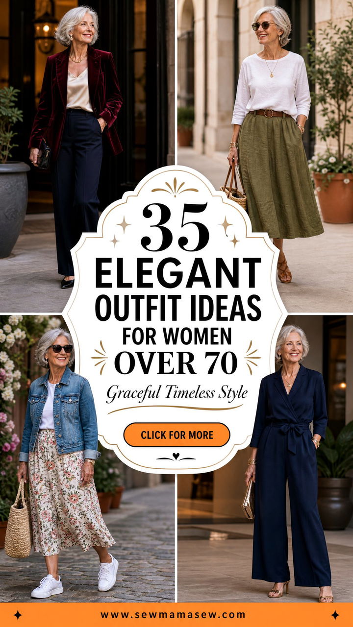 35 Elegant Outfit Ideas for Women Over 70 in 2026 - 35 Elegant Outfit Ideas for Women Over 70 in 2026
