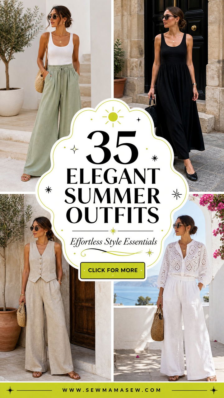 35 Elegant Summer Outfits for Effortless Style - 35 Elegant Summer Outfits for Effortless Style