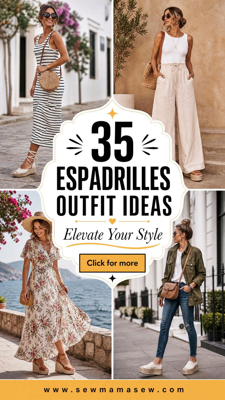 35 Espadrilles Outfit Ideas to Elevate Your Style - 35 Espadrilles Outfit Ideas to Elevate Your Style