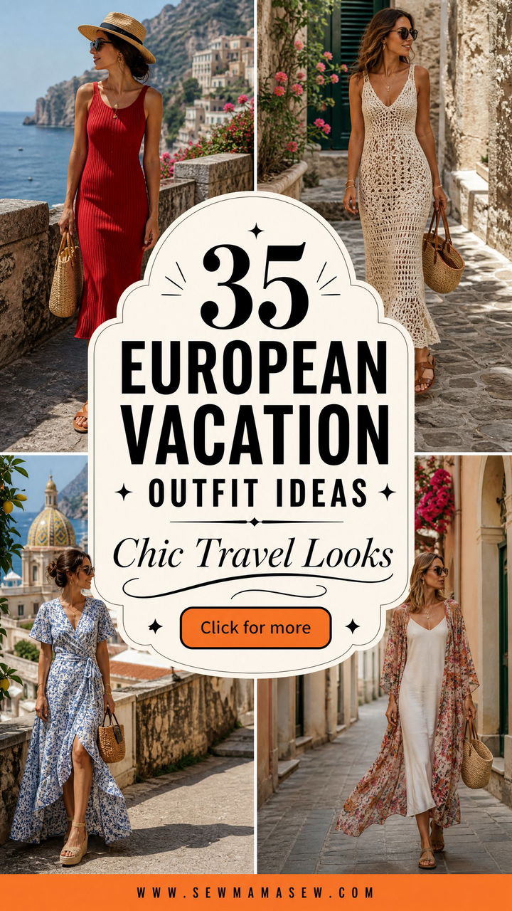 35 European Vacation Outfit Ideas for Chic Travel - 35 European Vacation Outfit Ideas for Chic Travel