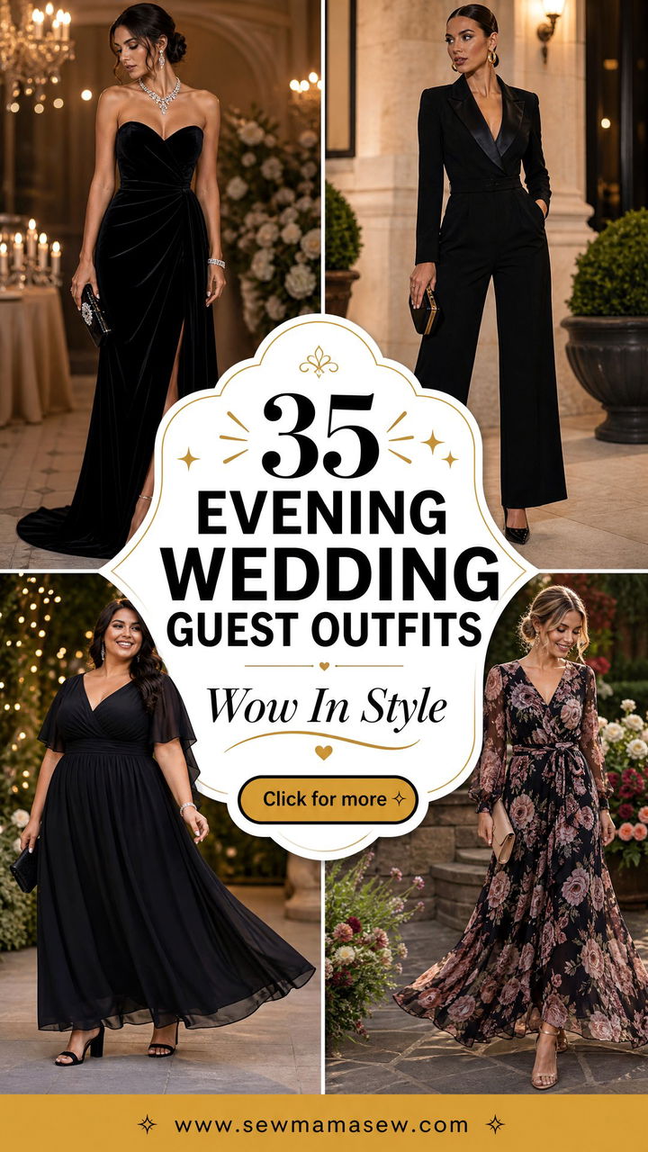 35 Evening Wedding Guest Outfits to Wow in Style - 35 Evening Wedding Guest Outfits to Wow in Style