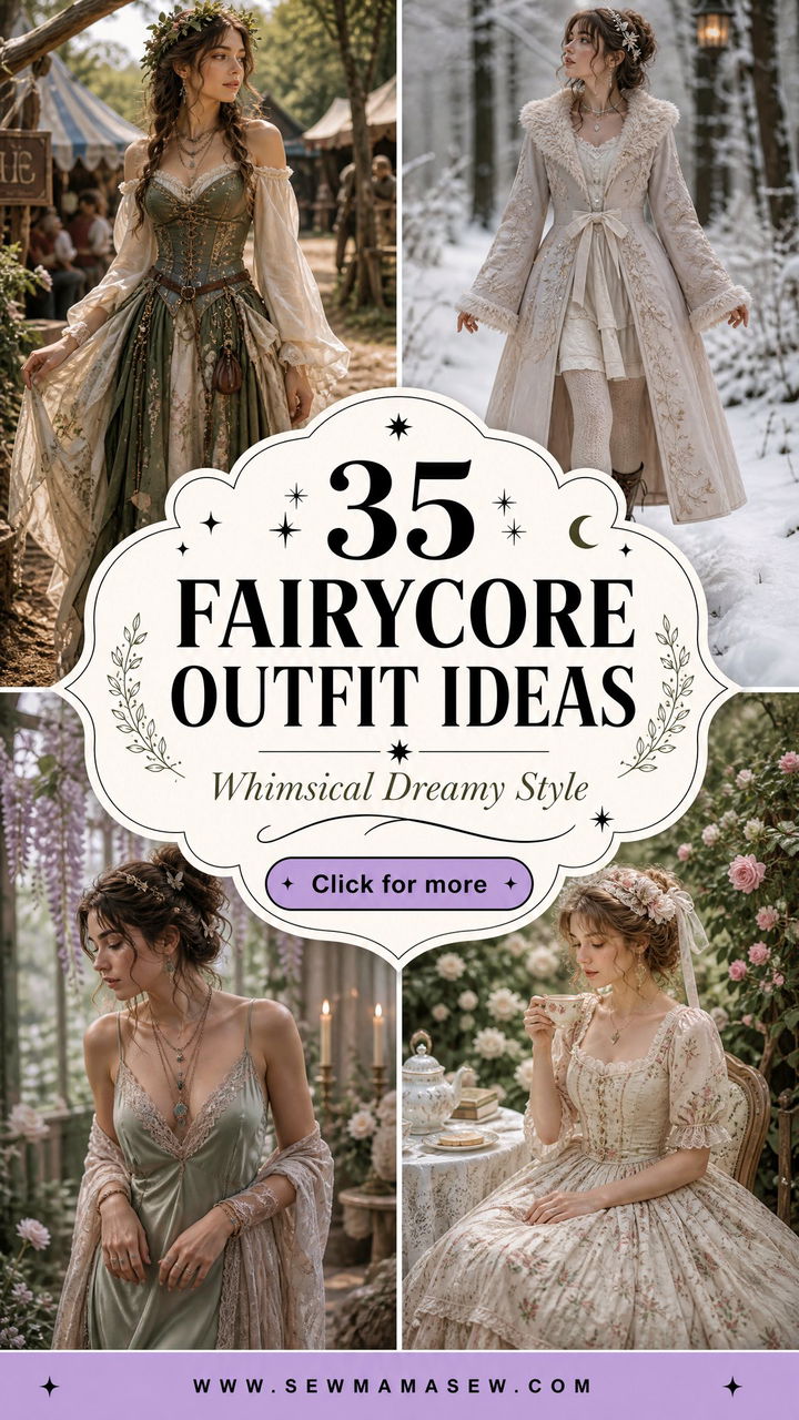35 Fairycore Outfit Ideas for a Whimsical Dreamy Style - 35 Fairycore Outfit Ideas for a Whimsical Dreamy Style