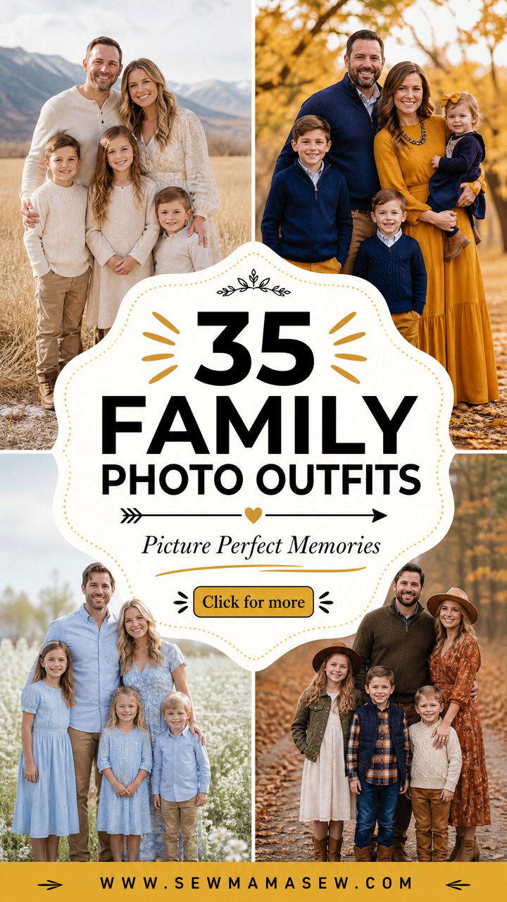 35 Family Photo Outfits for Picture-Perfect Memories - 35 Family Photo Outfits for Picture-Perfect Memories