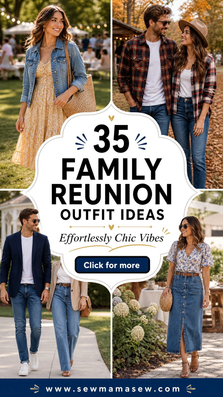 35 Family Reunion Outfit Ideas to Look Effortlessly Chic - 35 Family Reunion Outfit Ideas to Look Effortlessly Chic