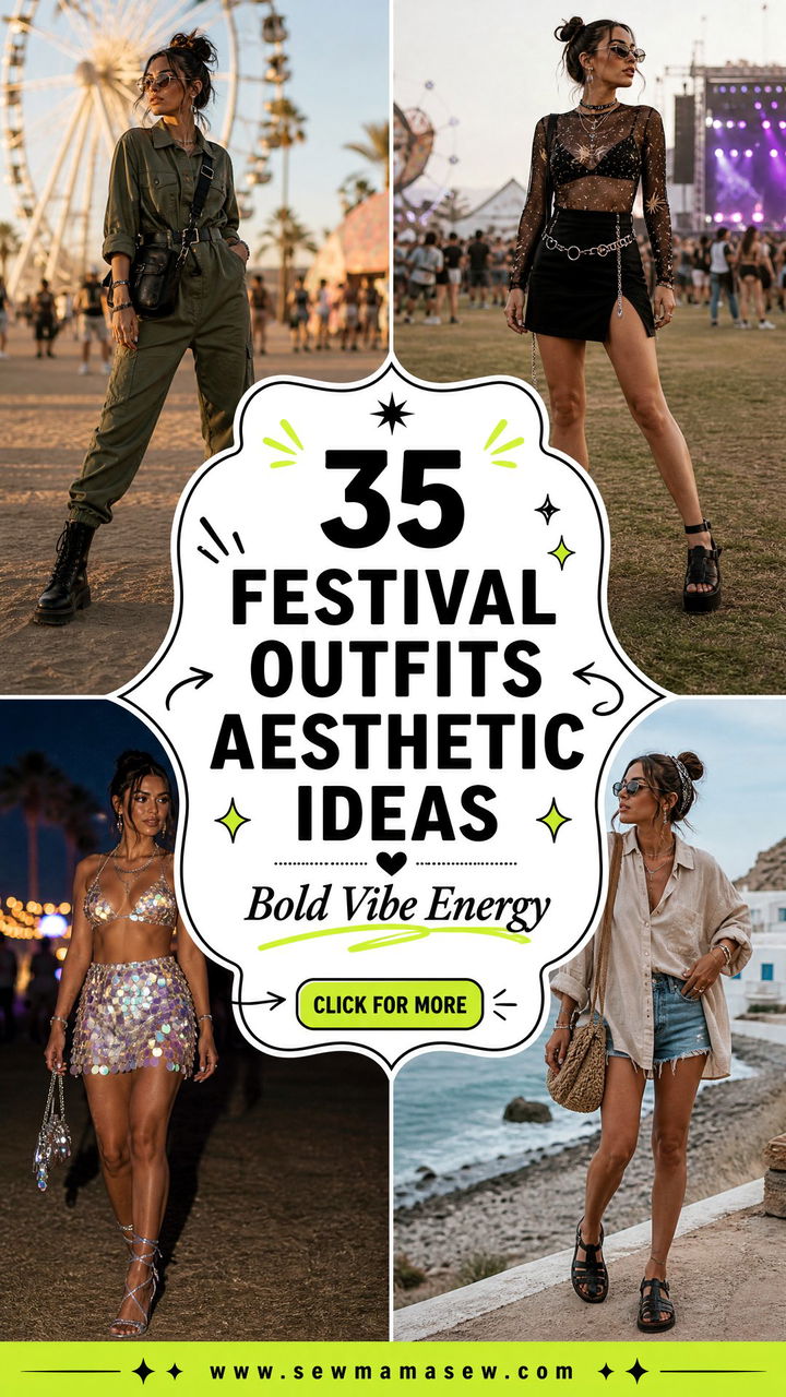 35 Festival Outfits Aesthetic Ideas for a Bold Vibe - 35 Festival Outfits Aesthetic Ideas for a Bold Vibe
