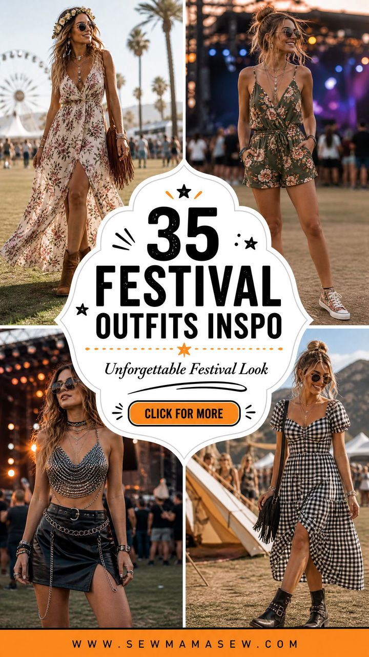 35 Festival Outfits Inspo for an Unforgettable Look - 35 Festival Outfits Inspo for an Unforgettable Look