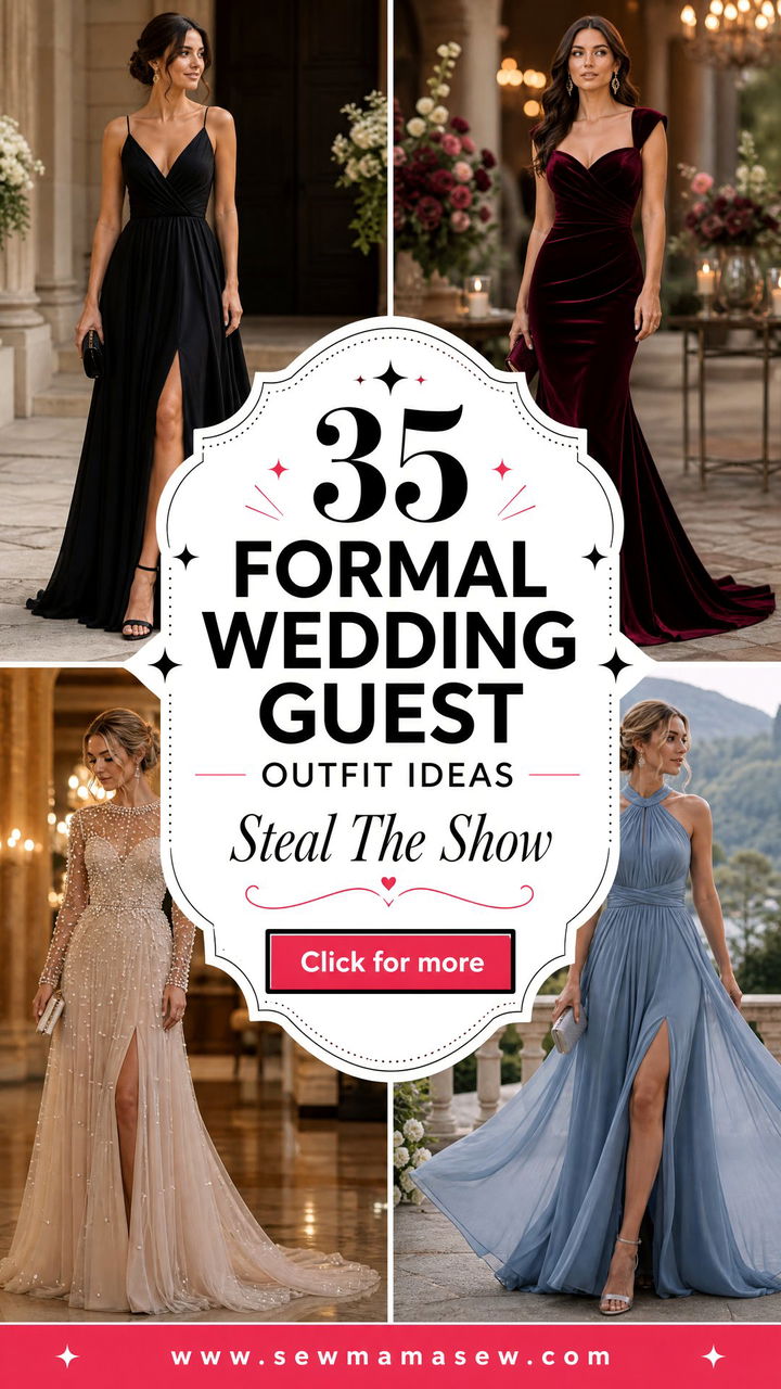 35 Formal Wedding Guest Outfit Ideas to Steal the Show - 35 Formal Wedding Guest Outfit Ideas to Steal the Show
