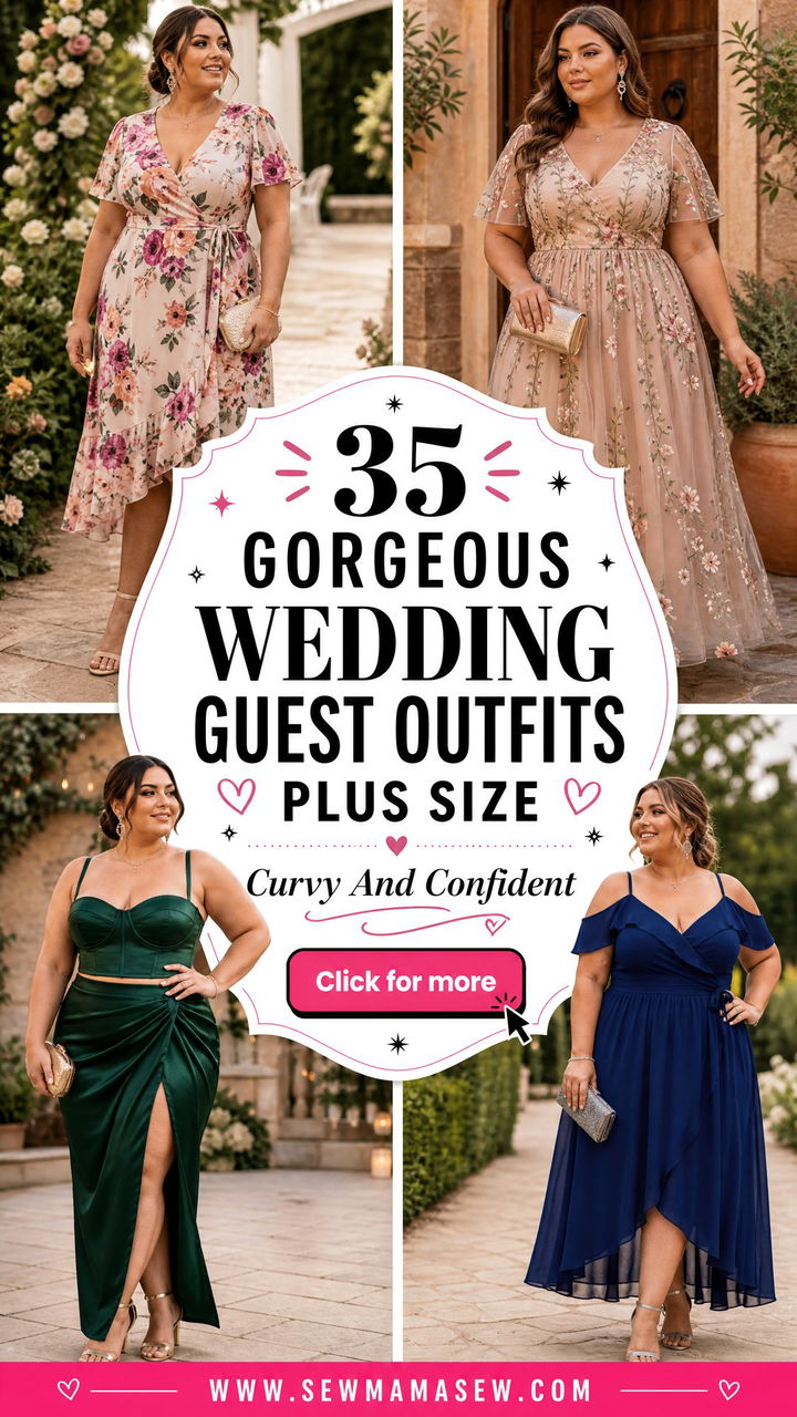 35 Gorgeous Wedding Guest Outfits Plus Size Edition - 35 Gorgeous Wedding Guest Outfits Plus Size Edition