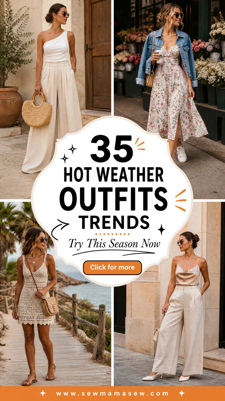 35 Hot Weather Outfits Trends to Try This Season - 35 Hot Weather Outfits Trends to Try This Season