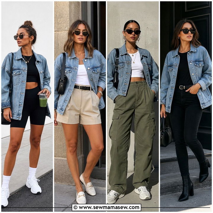 35 How to Style a Denim Jacket in Spring Outfit Ideas