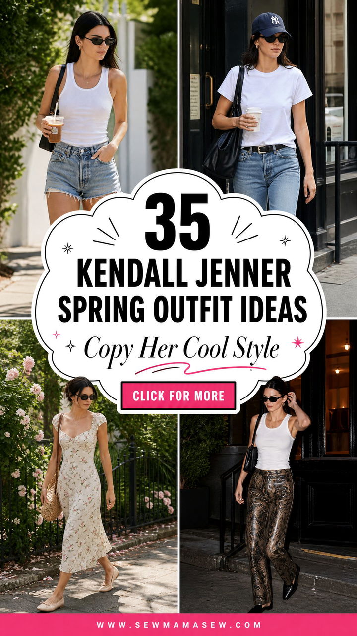 35 Kendall Jenner Spring Outfit Ideas to Copy - 35 Kendall Jenner Spring Outfit Ideas to Copy