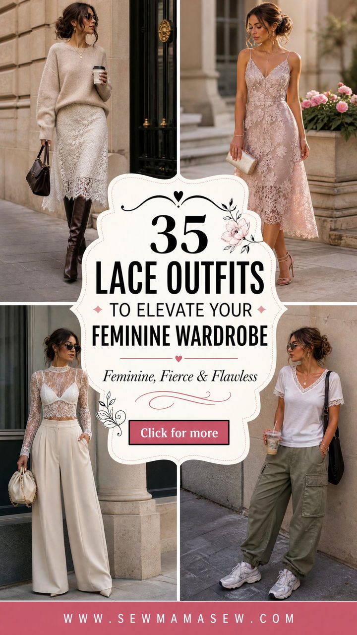 35 Lace Outfits to Elevate Your Feminine Wardrobe - 35 Lace Outfits to Elevate Your Feminine Wardrobe