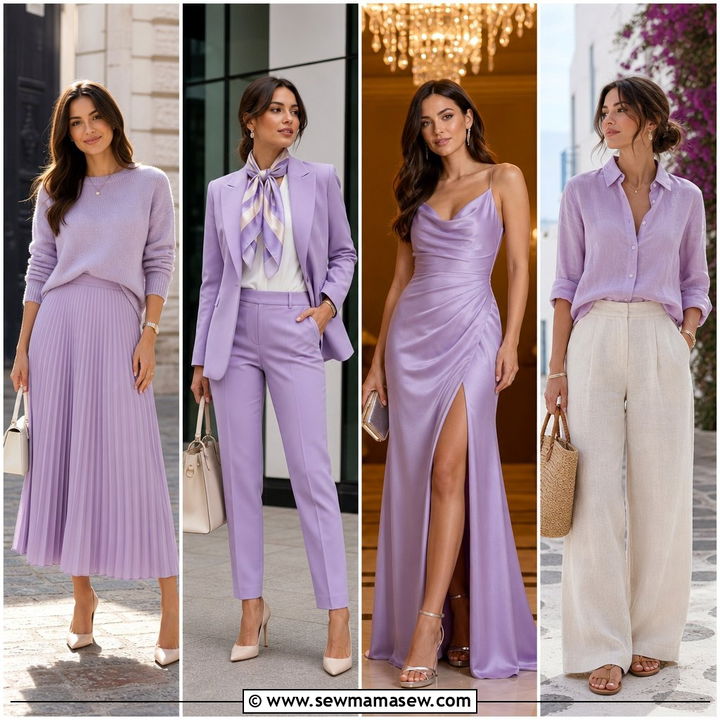 35 Lavender Outfit Ideas for a Dreamy Pastel Look