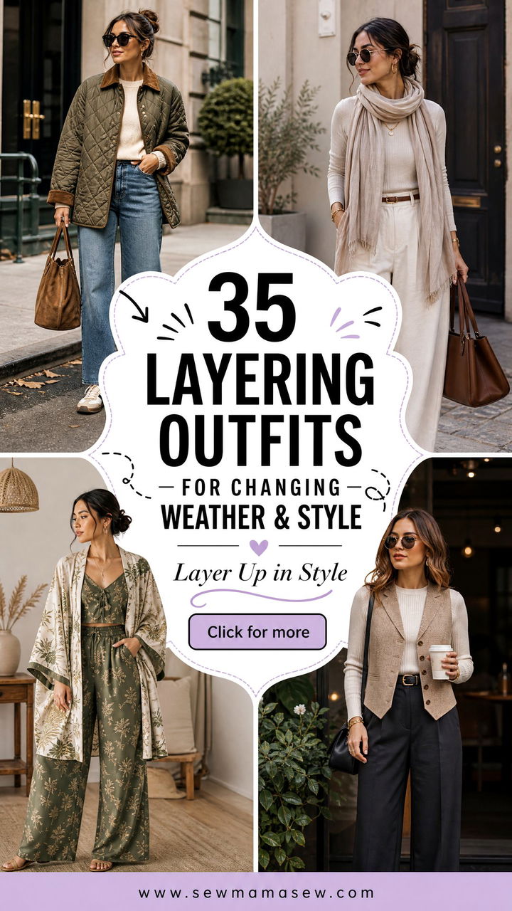 35 Layering Outfits for Changing Weather and Style - 35 Layering Outfits for Changing Weather & Style