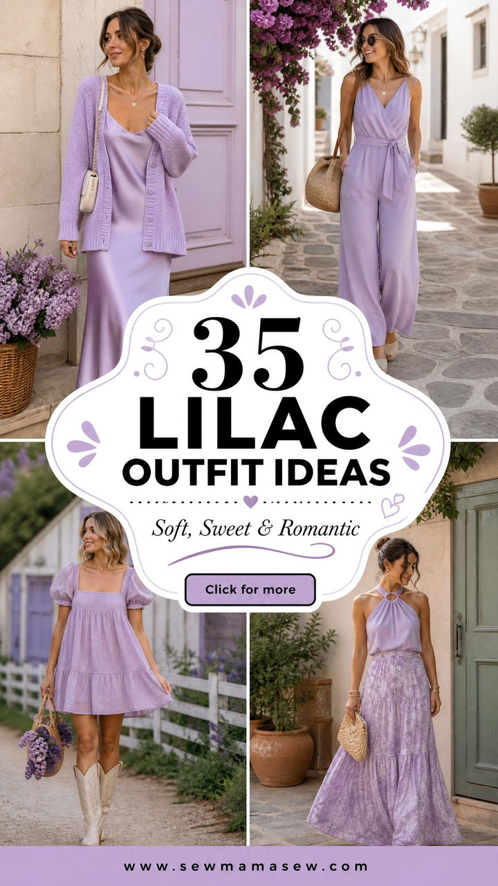 35 Lilac Outfit Ideas for a Soft Romantic Style - 35 Lilac Outfit Ideas for a Soft, Romantic Style