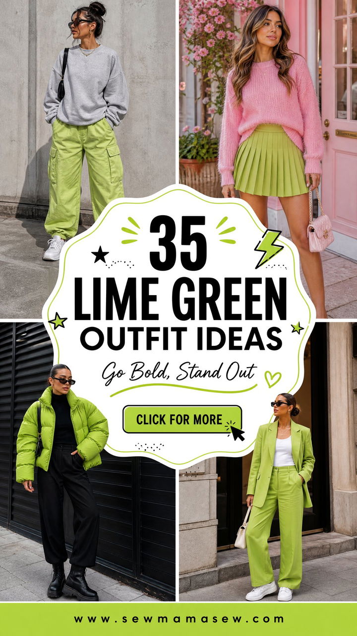 35 Lime Green Outfit Ideas for Bold Vibrant Looks - 35 Lime Green Outfit Ideas for Bold, Vibrant Looks