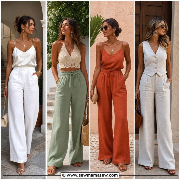 35 Linen Pants Outfits Ideas for Effortless Summer Chic
