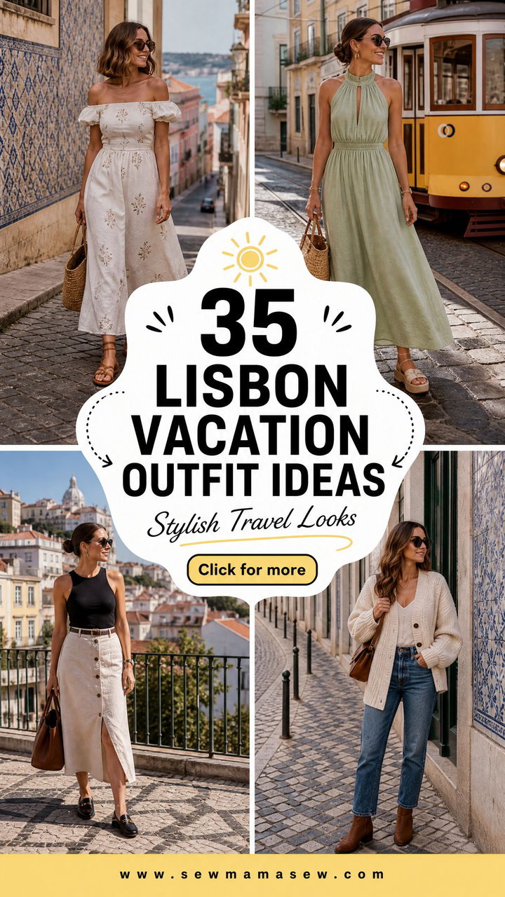 35 Lisbon Vacation Outfit Ideas for Stylish Travel - 35 Lisbon Vacation Outfit Ideas for Stylish Travel