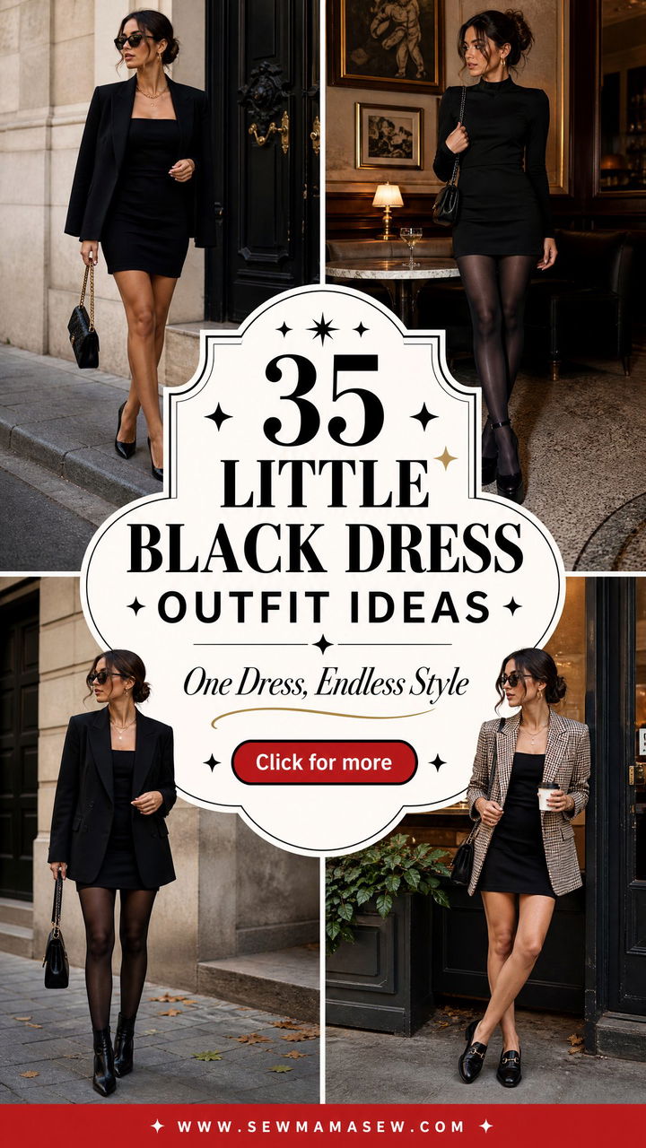 35 Little Black Dress Outfit Ideas for Every Occasion - 35 Little Black Dress Outfit Ideas for Every Occasion