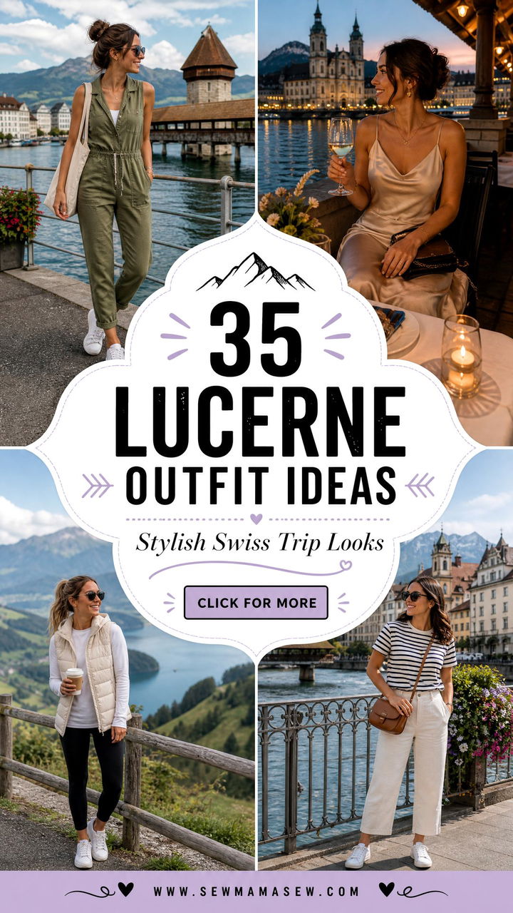 35 Lucerne Outfit Ideas for a Stylish Swiss Trip - 35 Lucerne Outfit Ideas for a Stylish Swiss Trip