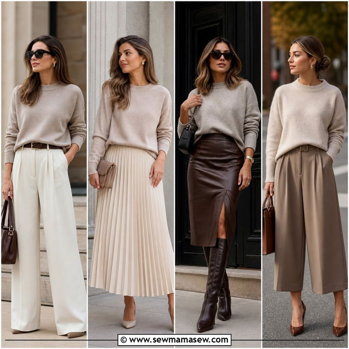35 Luxe Cashmere Sweater Outfit Ideas to Try