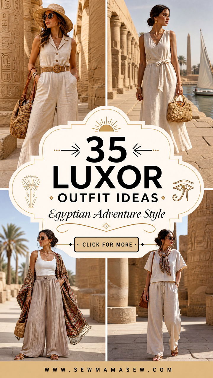35 Luxor Outfit Ideas for an Egyptian Adventure - 35 Luxor Outfit Ideas for an Egyptian Adventure