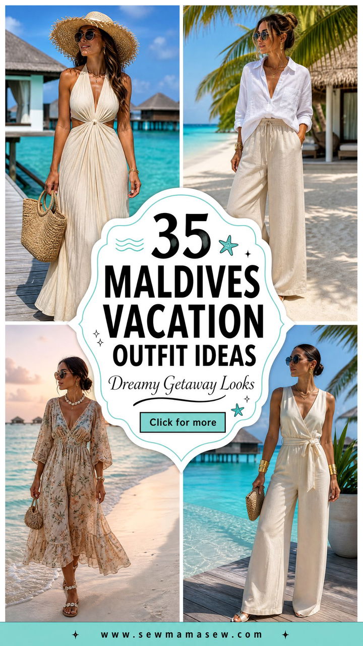 35 Maldives Vacation Outfit Ideas for a Dreamy Getaway - 35 Maldives Vacation Outfit Ideas for a Dreamy Getaway