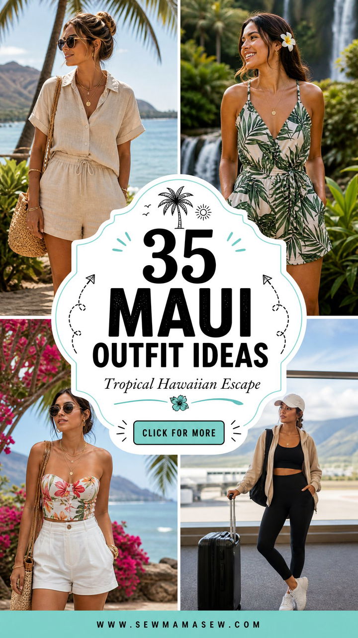 35 Maui Outfit Ideas for a Tropical Hawaiian Escape - 35 Maui Outfit Ideas for a Tropical Hawaiian Escape