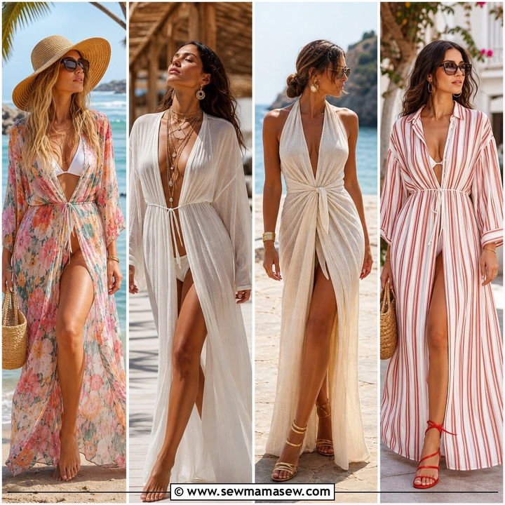 35 Maxi Cover Up Outfit Ideas for Beach Days