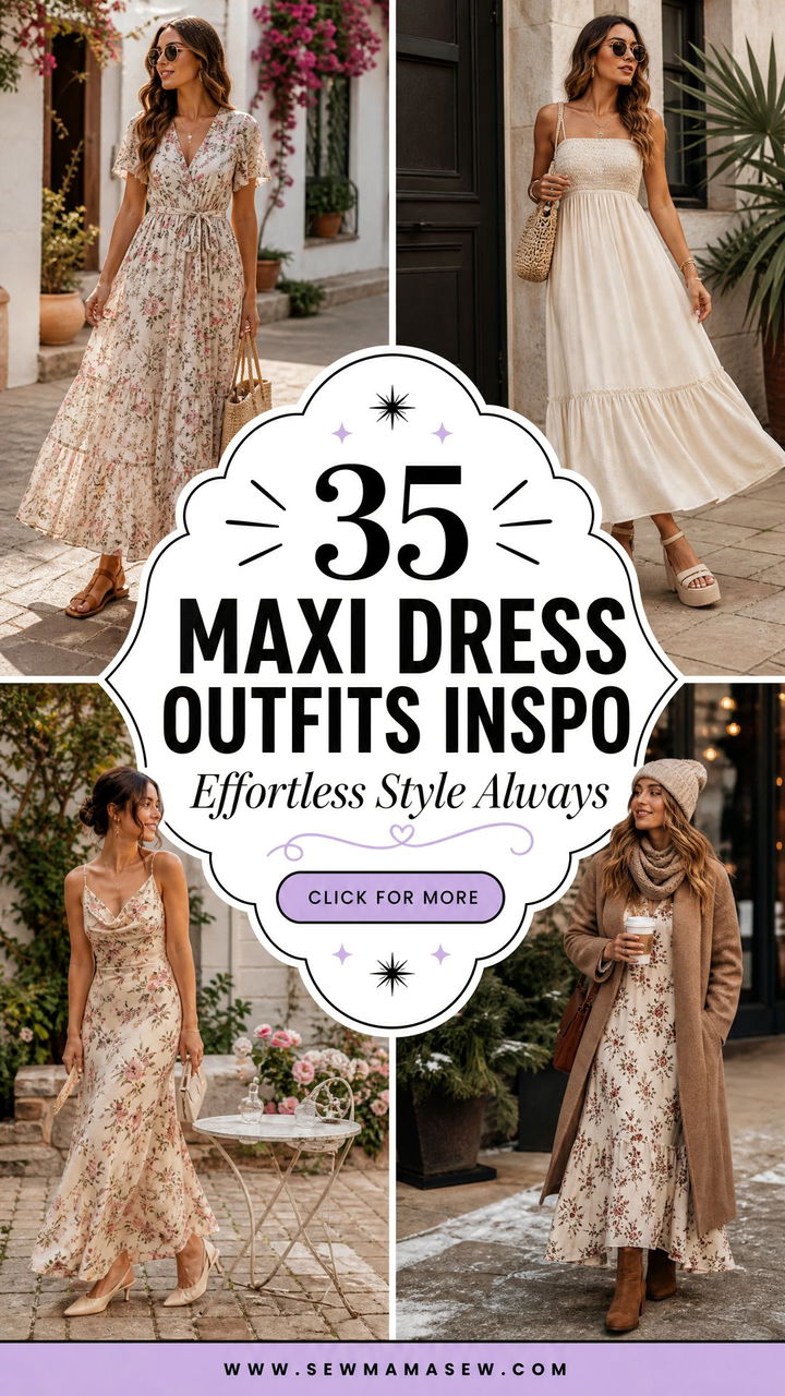 35 Maxi Dress Outfits Inspo for Effortless Style - 35 Maxi Dress Outfits Inspo for Effortless Style