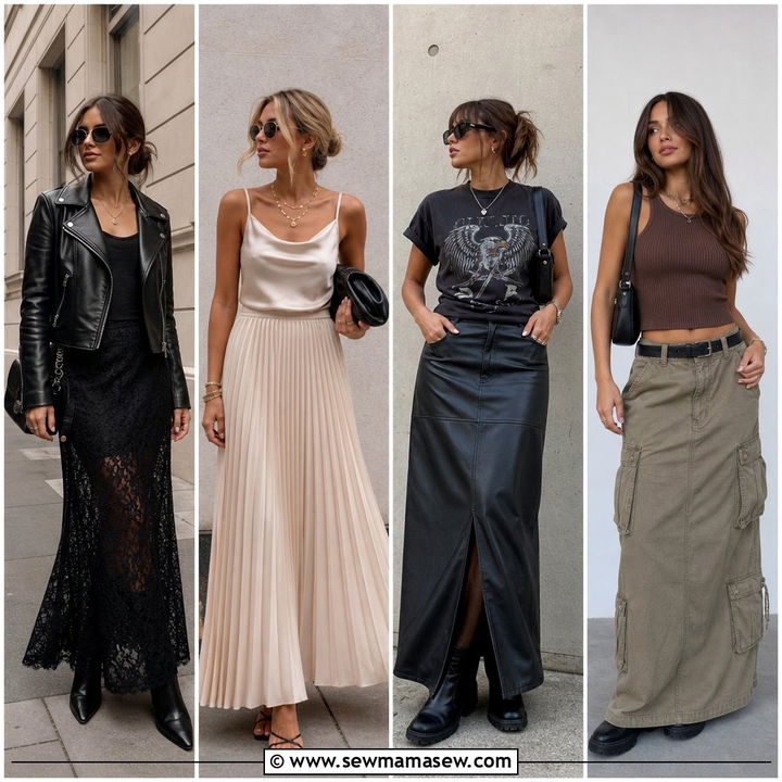 35 Maxi Skirt Outfits for Women: Stylish Inspo