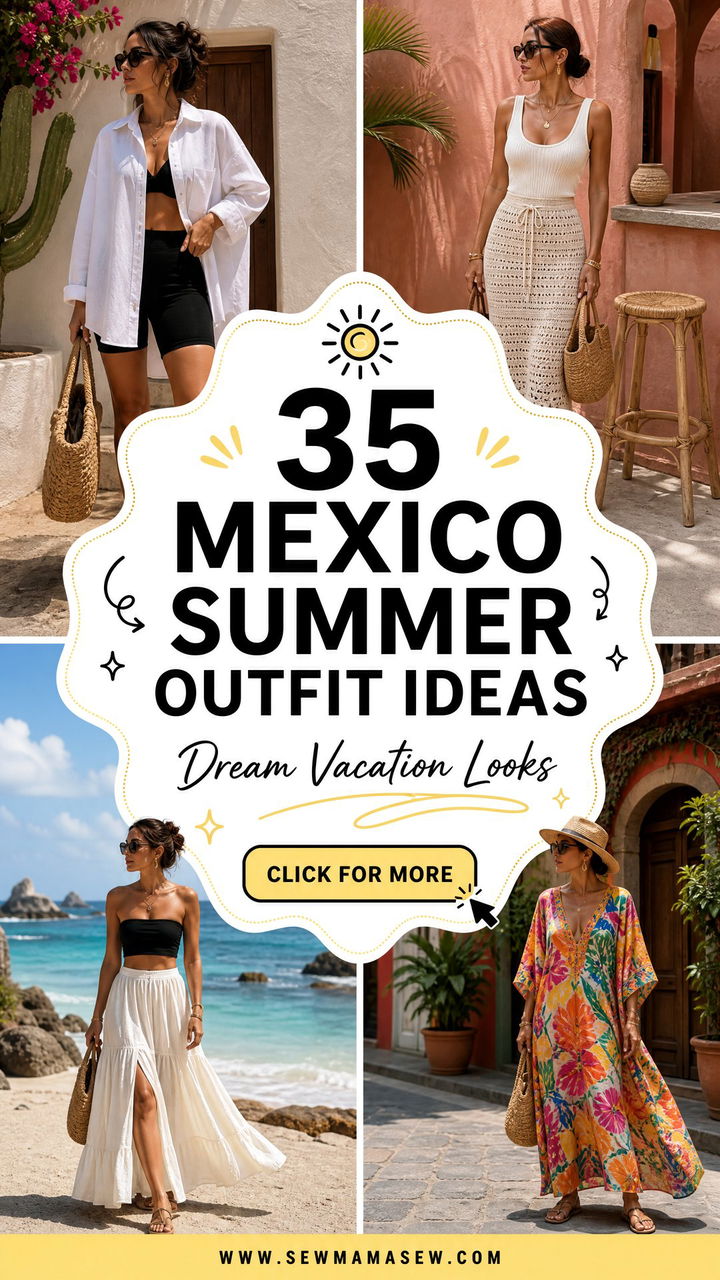 35 Mexico Summer Outfit Ideas for Your Dream Vacation - 35 Mexico Summer Outfit Ideas for Your Dream Vacation