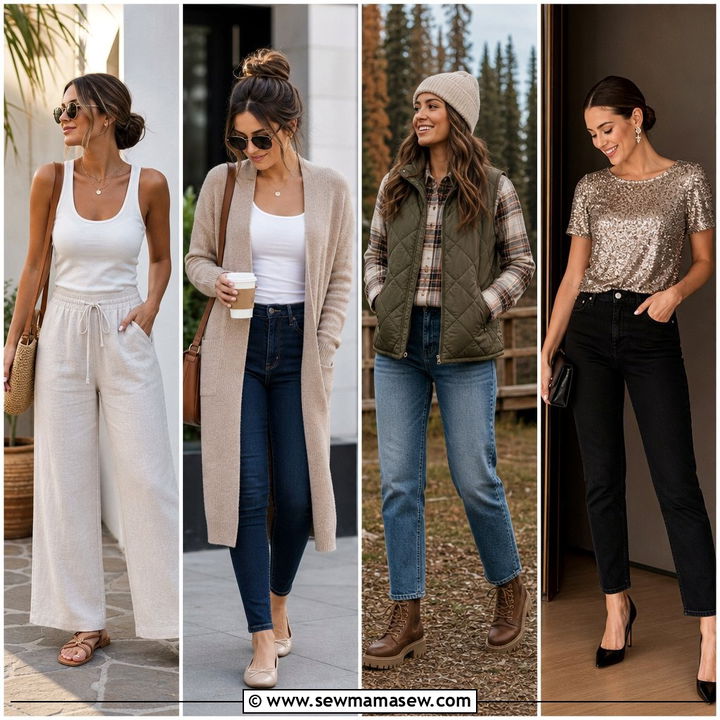 35 Midsize Outfits for Women Over 40 to Look Stunning